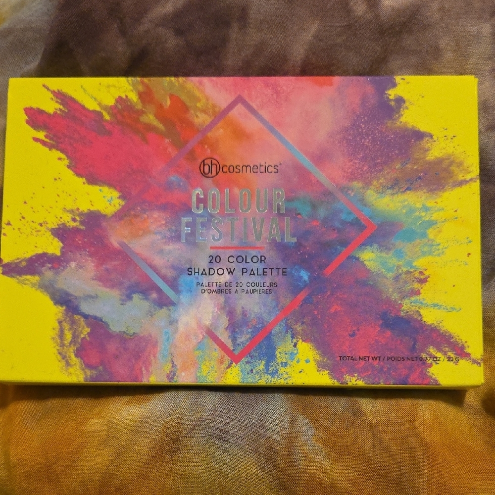 BH Cosmetics Colour Festival 20 Color Shadow Palette